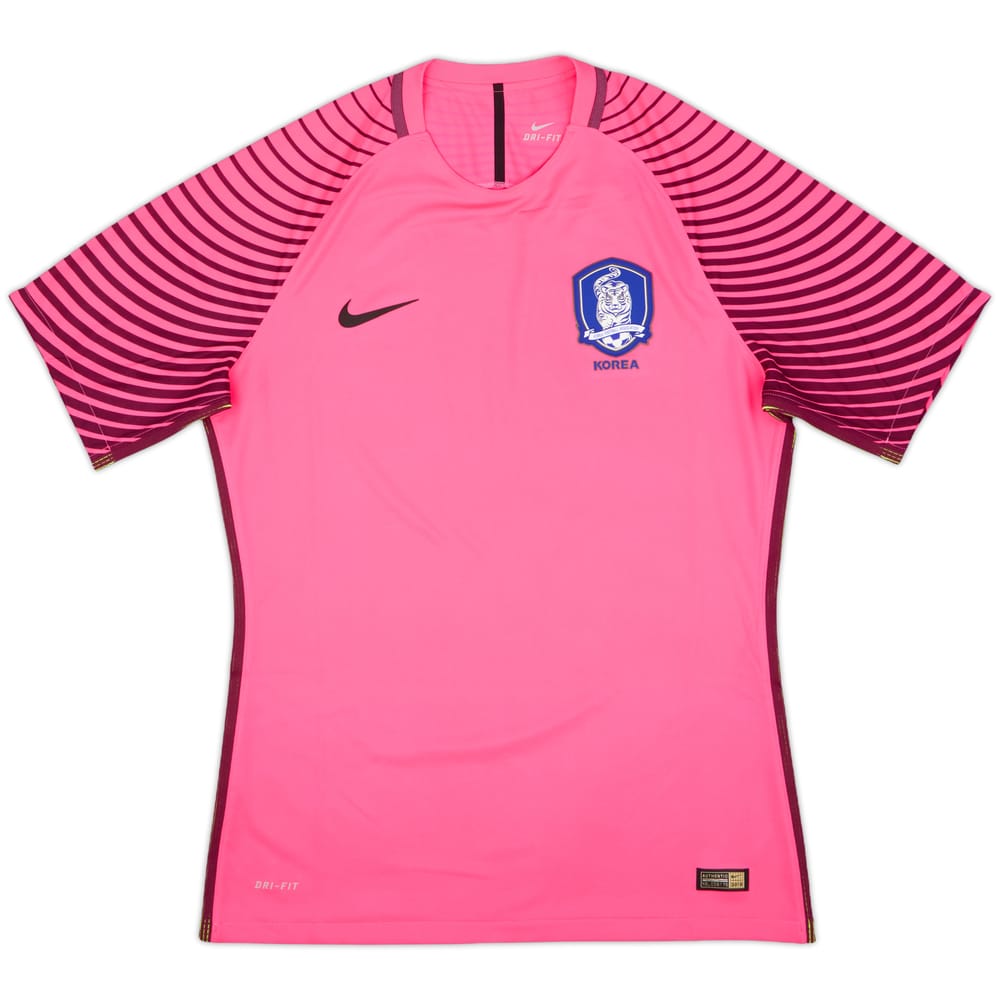 2016-17 South Korea Authentic GK S/S Shirt - 10/10 - (XXL)