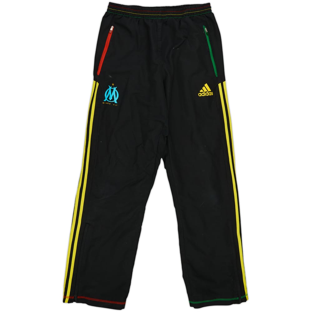 2010-11 Olympique Marseille adidas Pantalones de chándal - 4/10 - (L/XL)