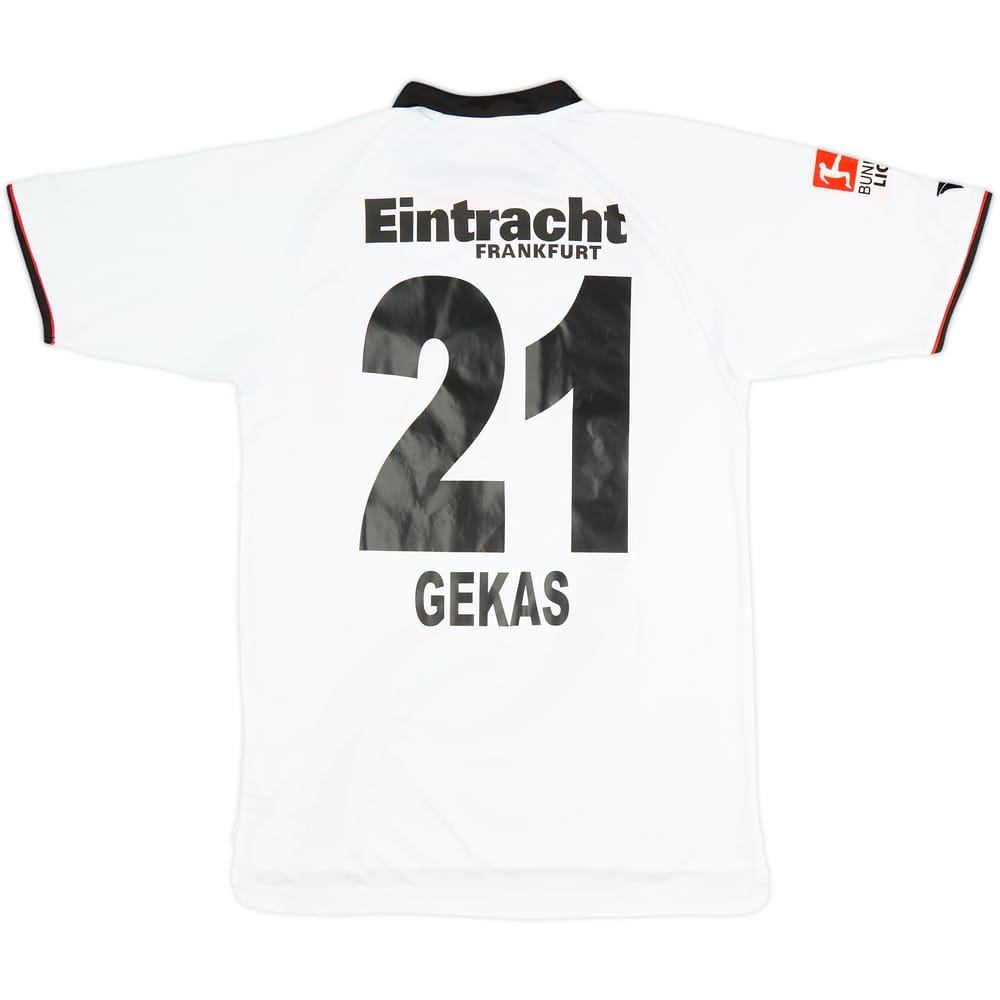 2008-11 Eintracht Frankfurt Away Shirt Gekas #21 - 9/10 - (S)