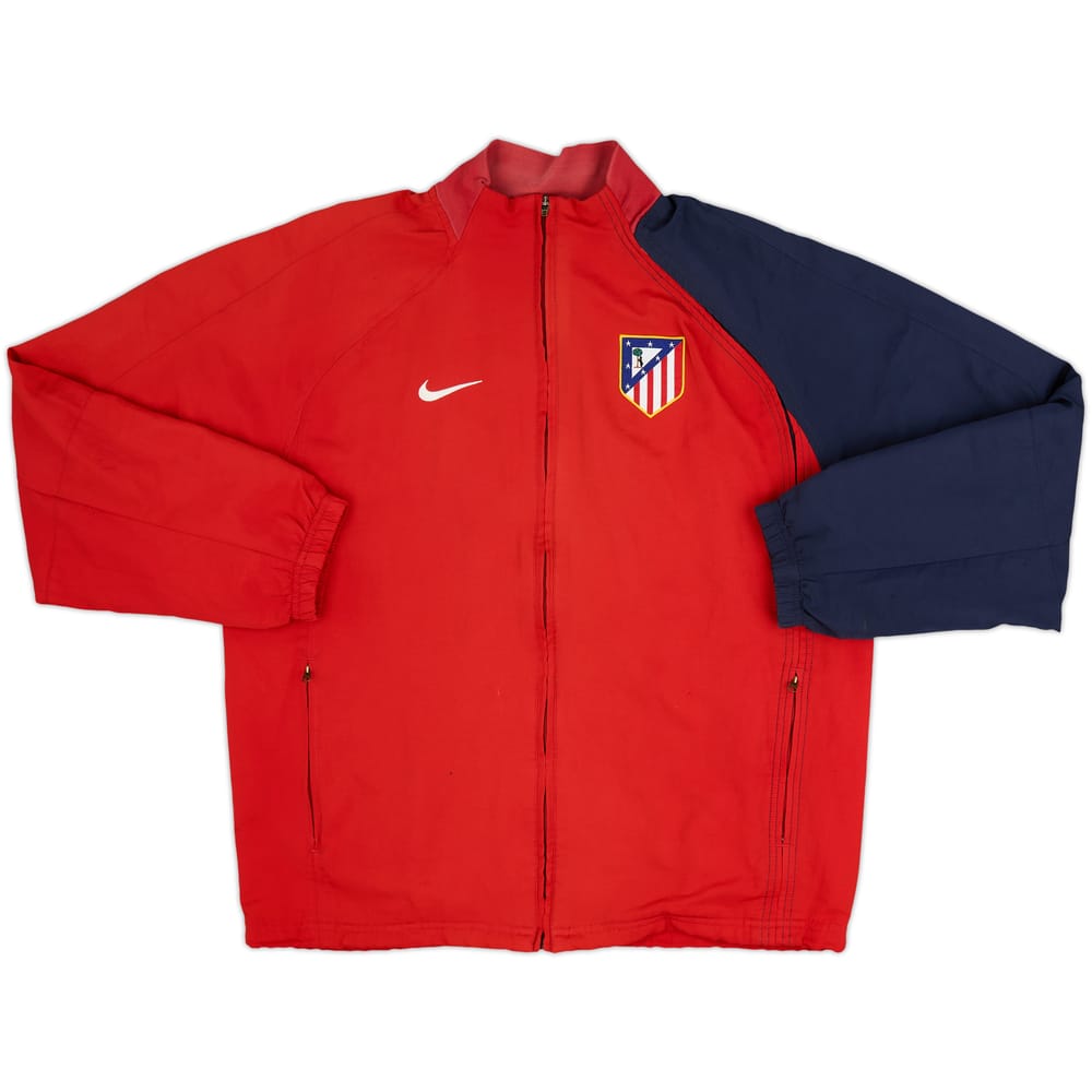 2004-05 Atletico Madrid Nike Track Jacket - 8/10 - (L)