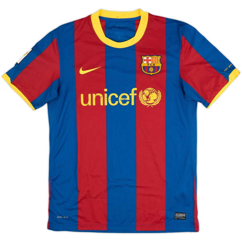 2010-11 Barcelona Home Shirt - 4/10 - (M)