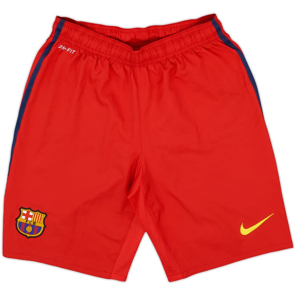 2013-14 Barcelona Away Shorts - 8/10 - (S)