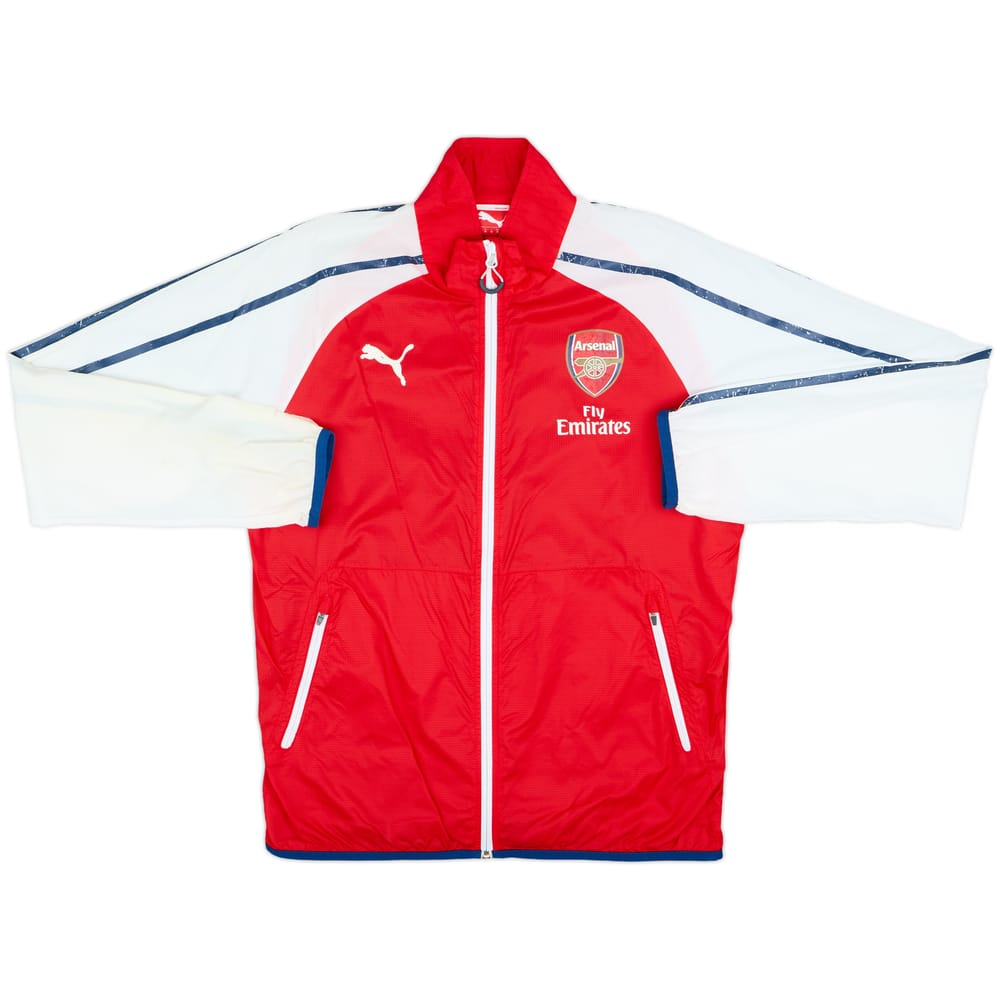 2014-15 Arsenal Puma Windbreaker Jacket - 3/10 - (M)
