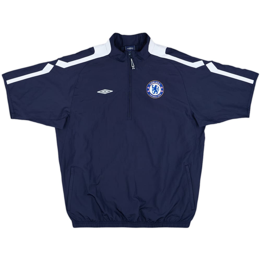 2005-06 Chelsea Umbro 1/4 Zip S/S Drill Top - 6/10 - (L)