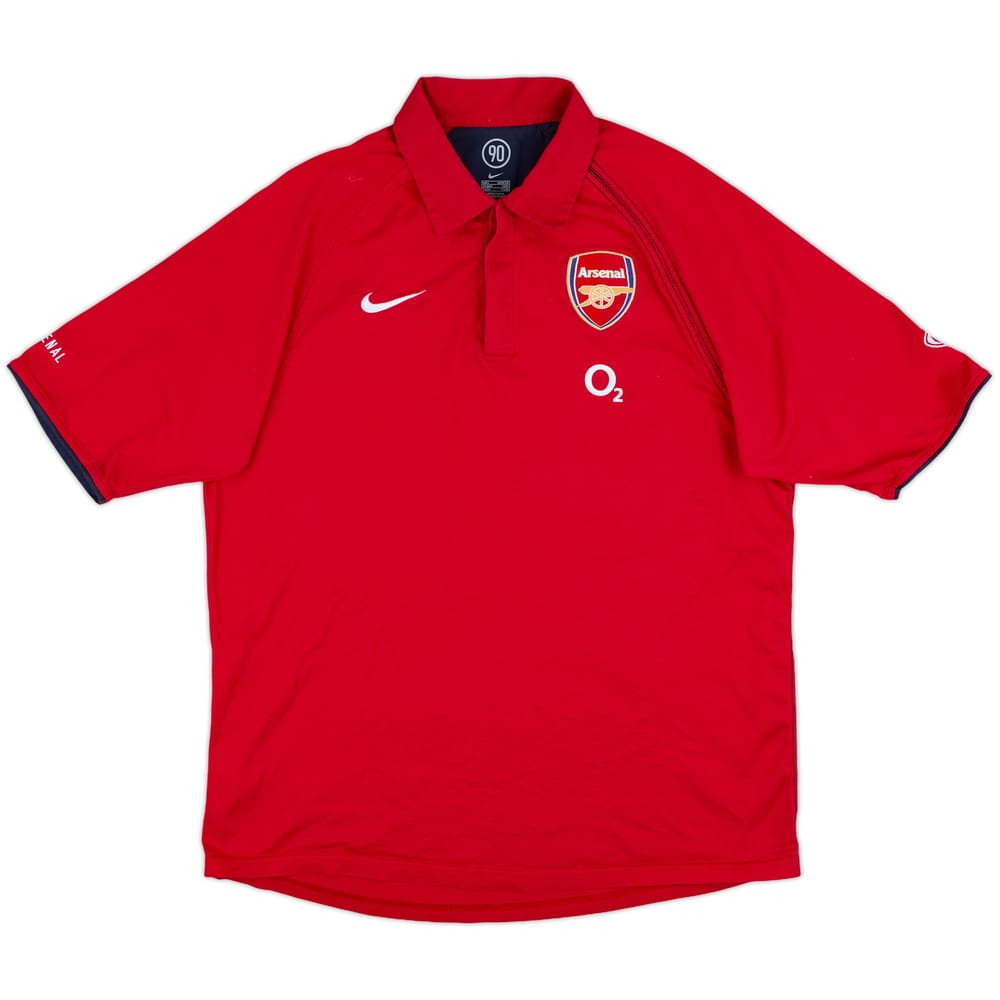 2006-07 Arsenal Nike Polo Shirt - 7/10 - (L)