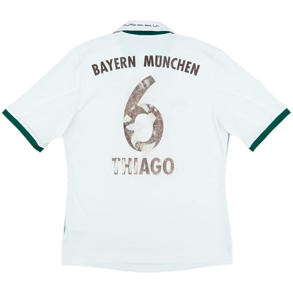 2013-14 Bayern Munich Away Shirt Thiago #6 - 4/10 - (M)