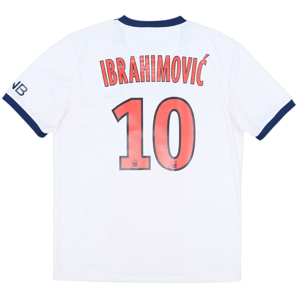 2013-14 Paris Saint-Germain Away Shirt Ibrahimovic #10 - 9/10 - (M)