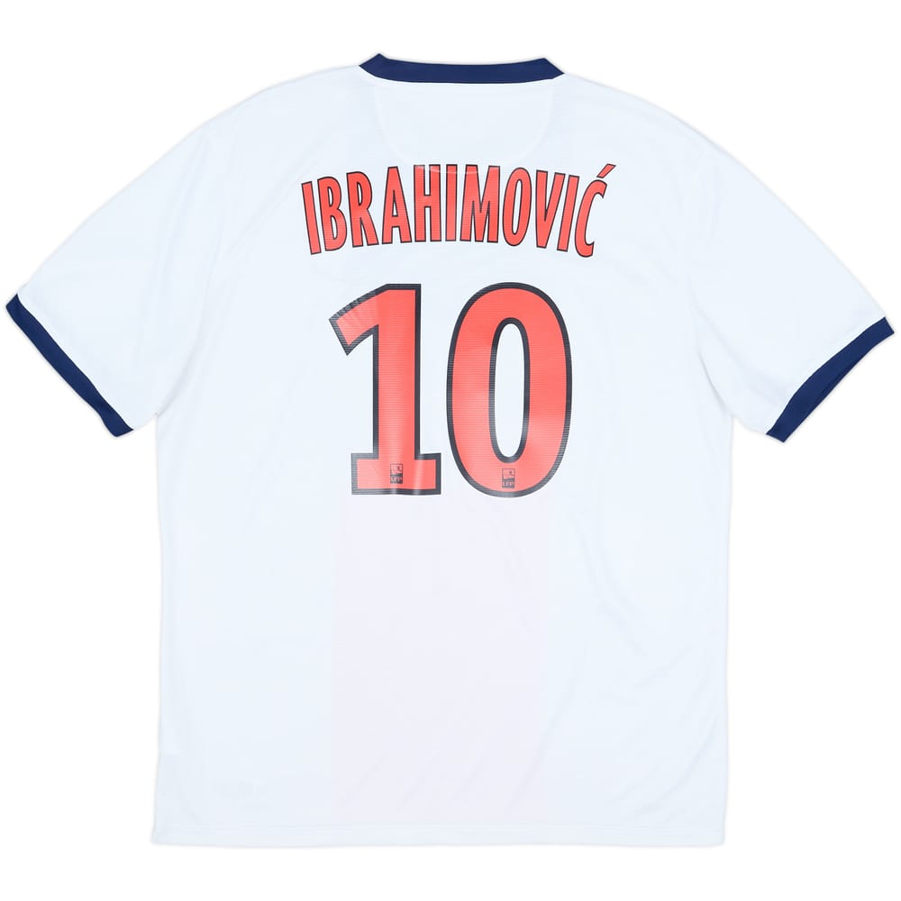 2013-14 Paris Saint-Germain Away Shirt Ibrahimovic #10 - 8/10 - (L)