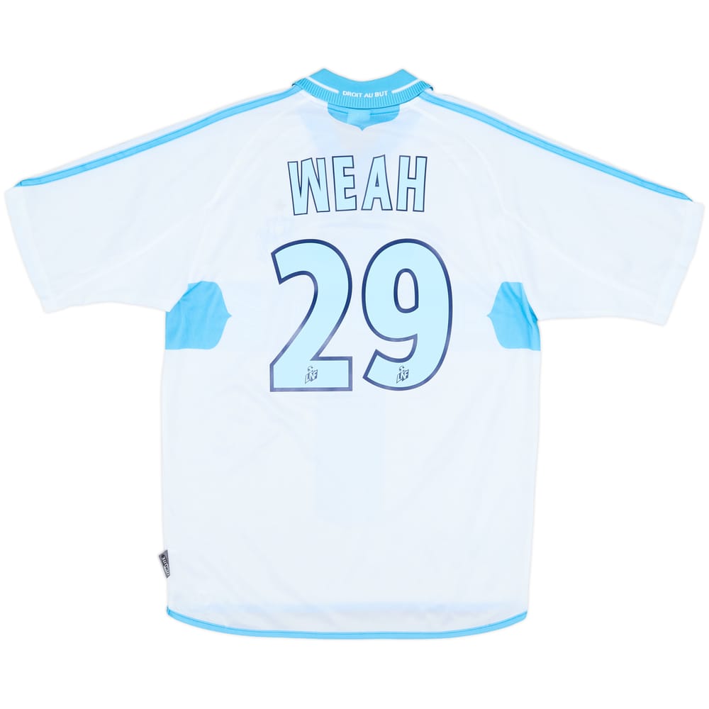 2000-01 Olympique Marseille Home Shirt Weah #29 - 9/10 - (S)