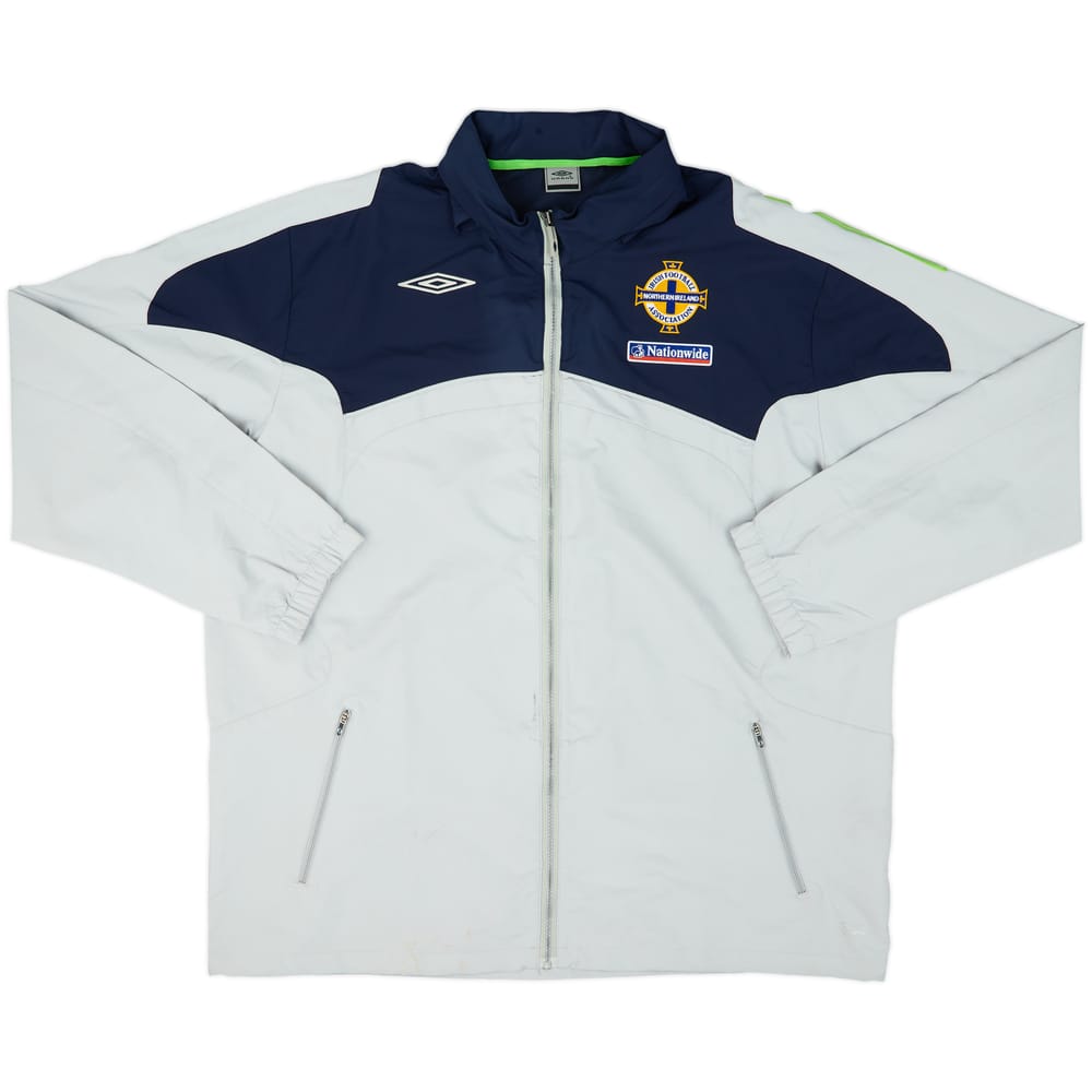 2008-10 Northern Ireland Umbro Hooded Rain Jacket - 7/10 - (XXL)