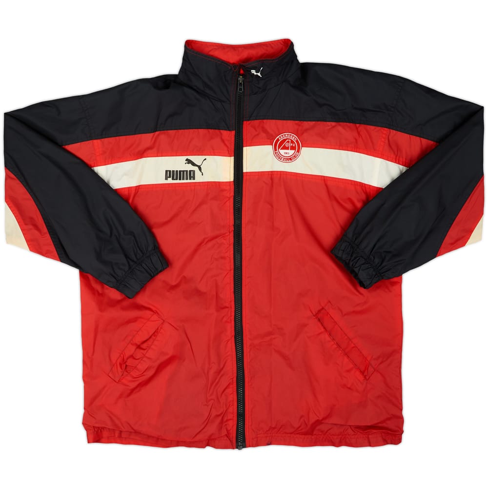 1997-98 Aberdeen Puma Hooded Rain Jacket - 5/10 - (M)