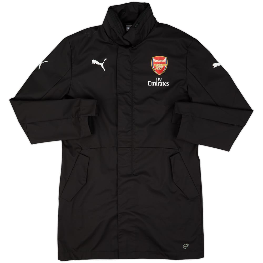 2017-18 Arsenal Puma Hooded Rain Jacket - 7/10 - (M)