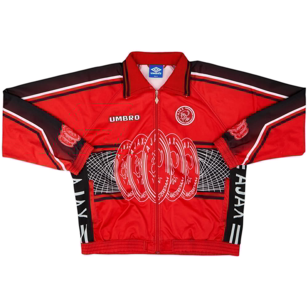 1997-98 Ajax Umbro Track Jacket - 9/10 - (XXL)