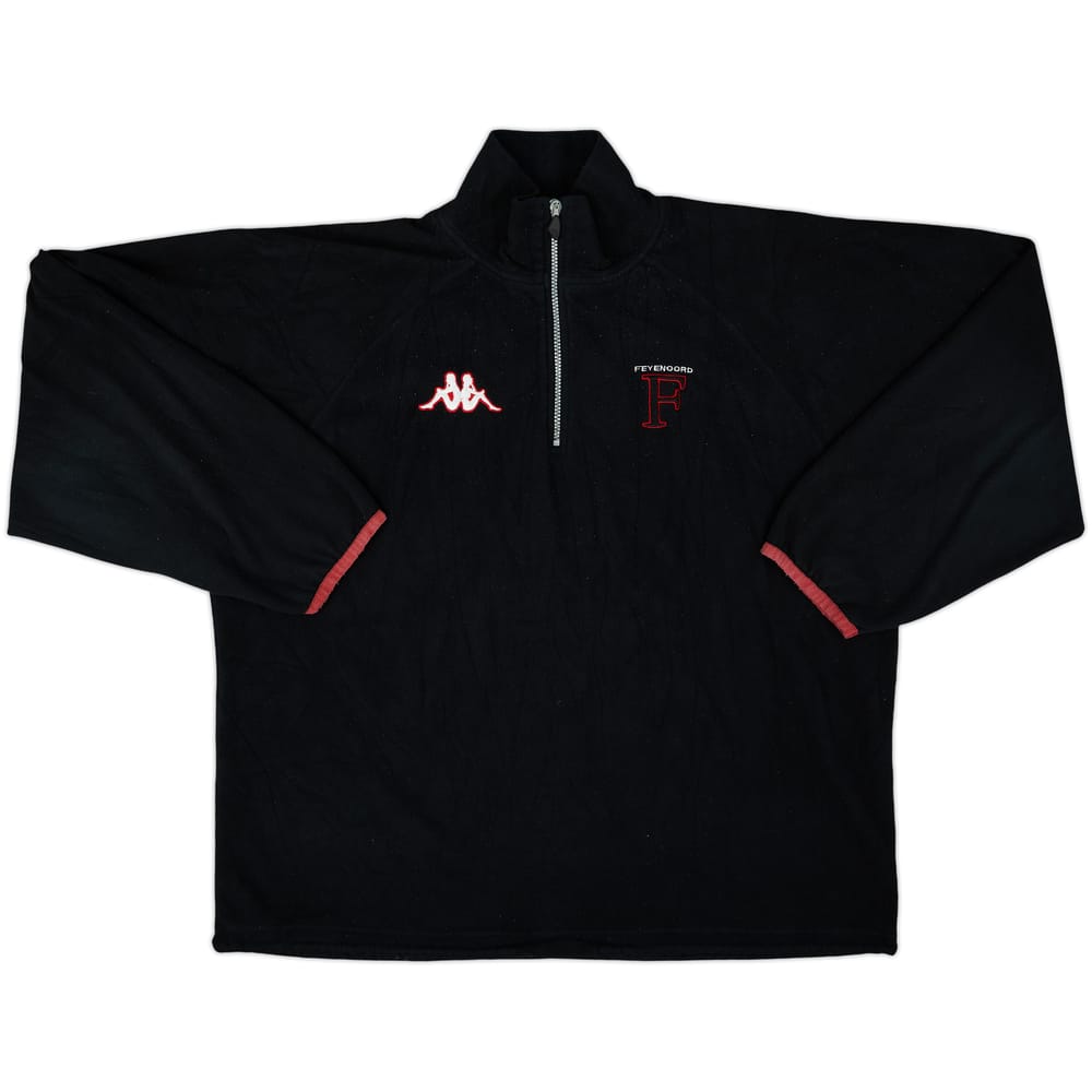 2003-04Feyenoord Kappa 1/4 Zip Fleece Top - 6/10 - (XL)
