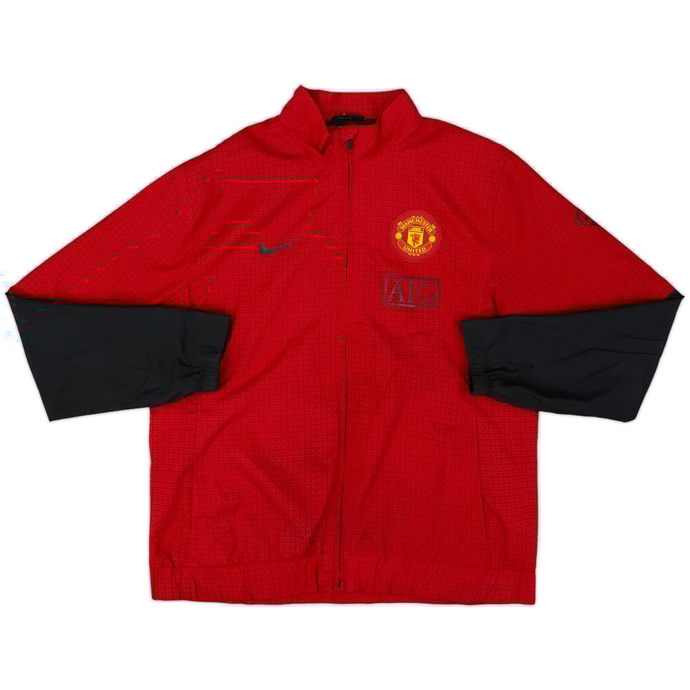 2009-10 Manchester United Nike Track Jacket - 8/10 - (L)