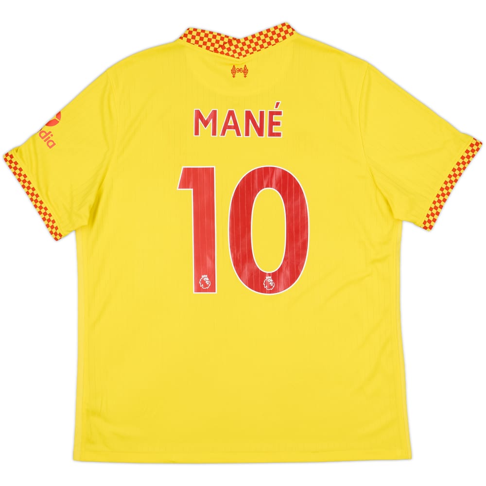 2021-22 Liverpool Third Shirt Mane #10 - 8/10 - (XL)