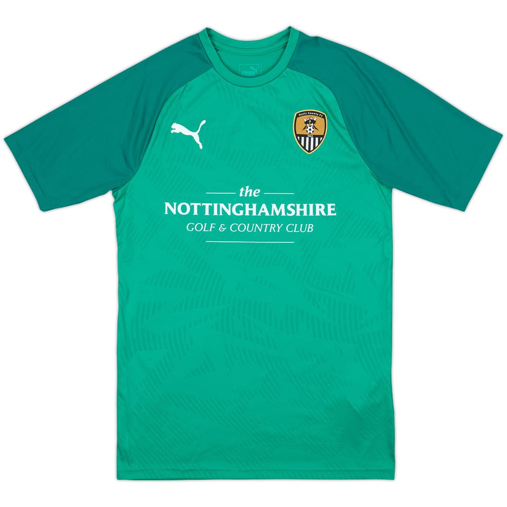 2020-21 Notts County GK S/S Shirt - 10/10 - (S)