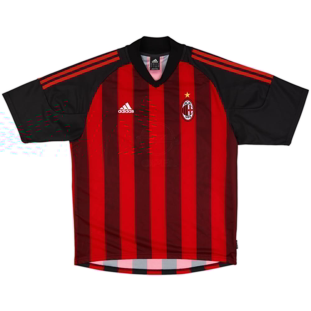 2002-03 AC Milan Home Shirt - 4/10 - (L)