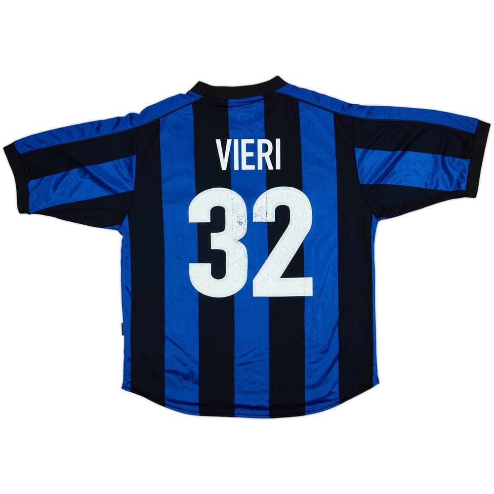 1999-00 Inter Milan Home Shirt Vieri #32 - 6/10 - (L)