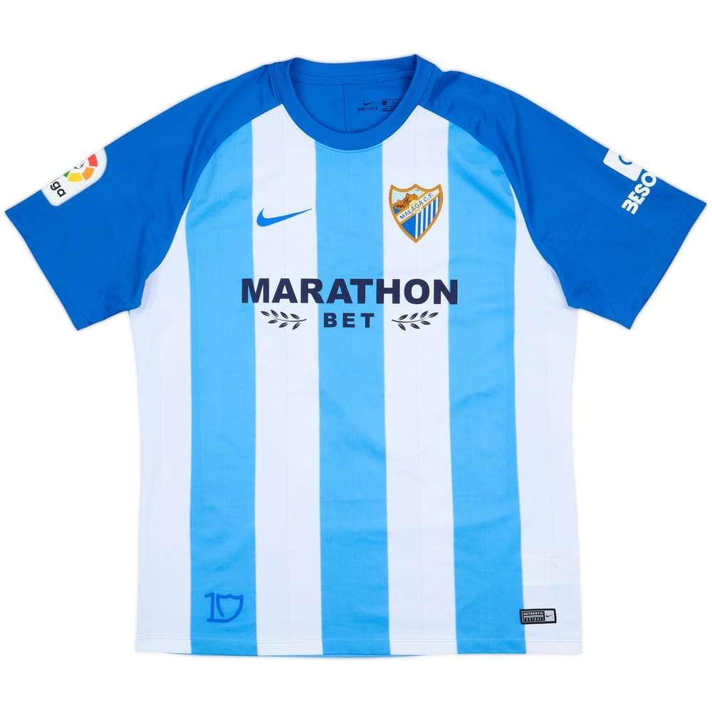 2017-18 Malaga Home Shirt - 6/10 - (XL)