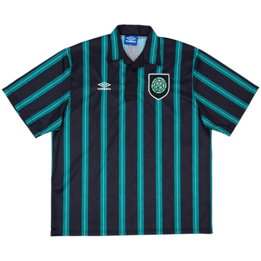 1992-93 Celtic Away Shirt - 9/10 - (XXL)