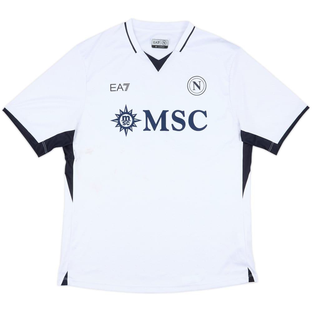 2024-25 Napoli Away Shirt - 4/10 - (XXL)