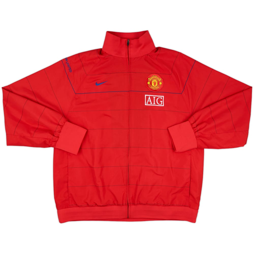 2008-09 Manchester United Nike Track Jacket - 10/10 - (XL)