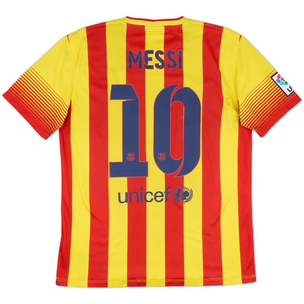 2013-15 Barcelona Away Shirt Messi #10 - 6/10 - (M)
