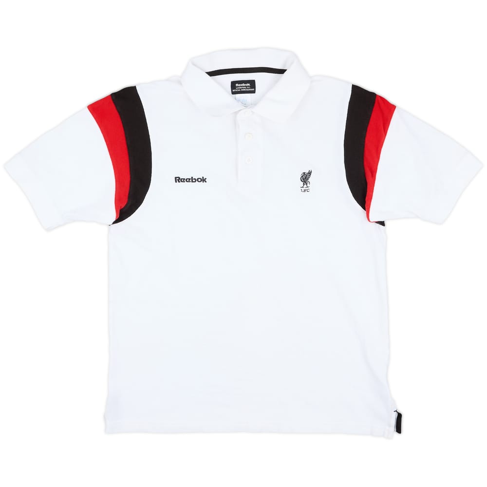 2001-02 Liverpool Reebok Polo Shirt - 8/10 - (M)