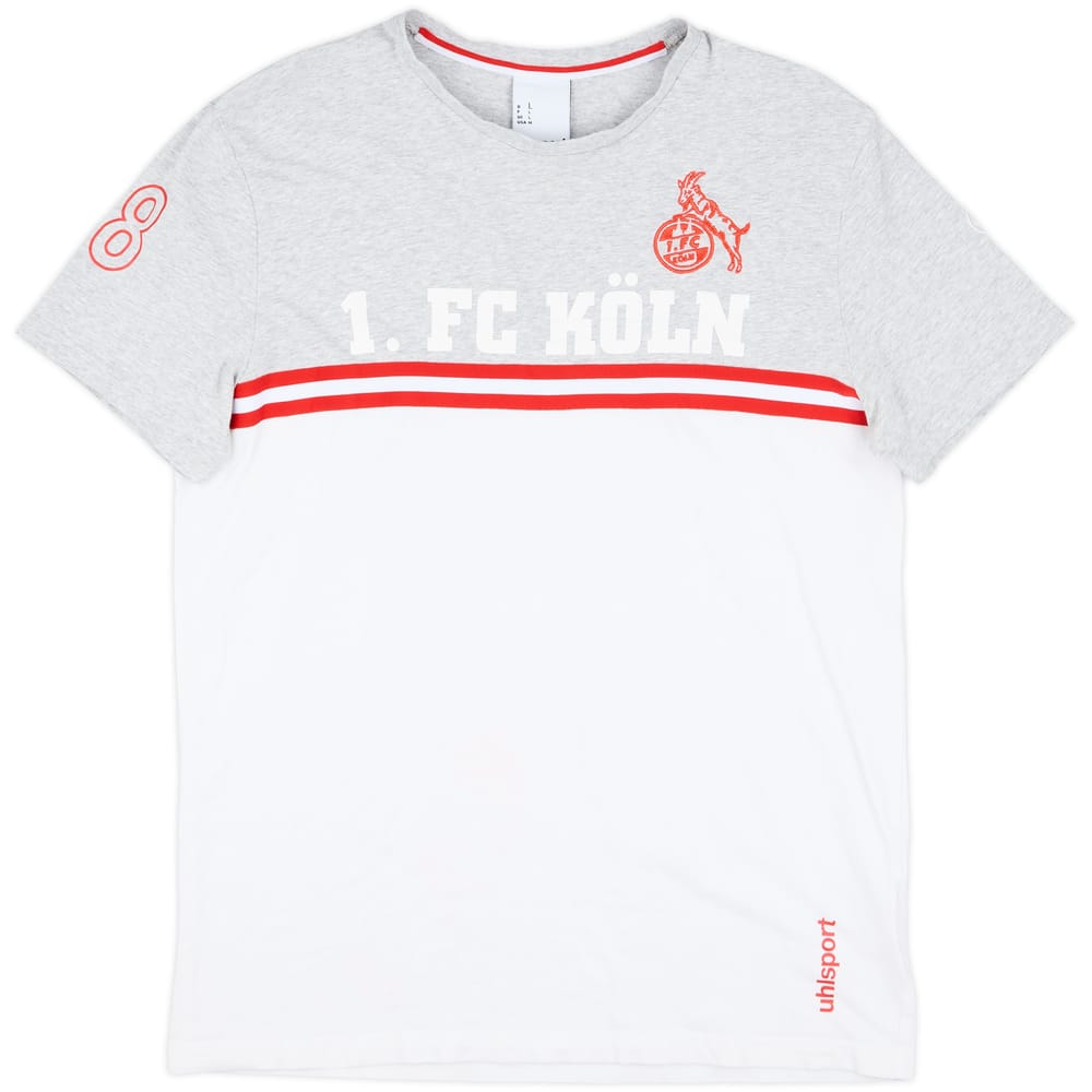 2021-22 FC Koln Uhlsport Cotton Tee - 8/10 - (L)