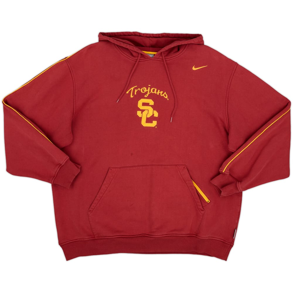 2000s USC Trojans Nike Hooded Sweat Top - 6/10 - (XL)