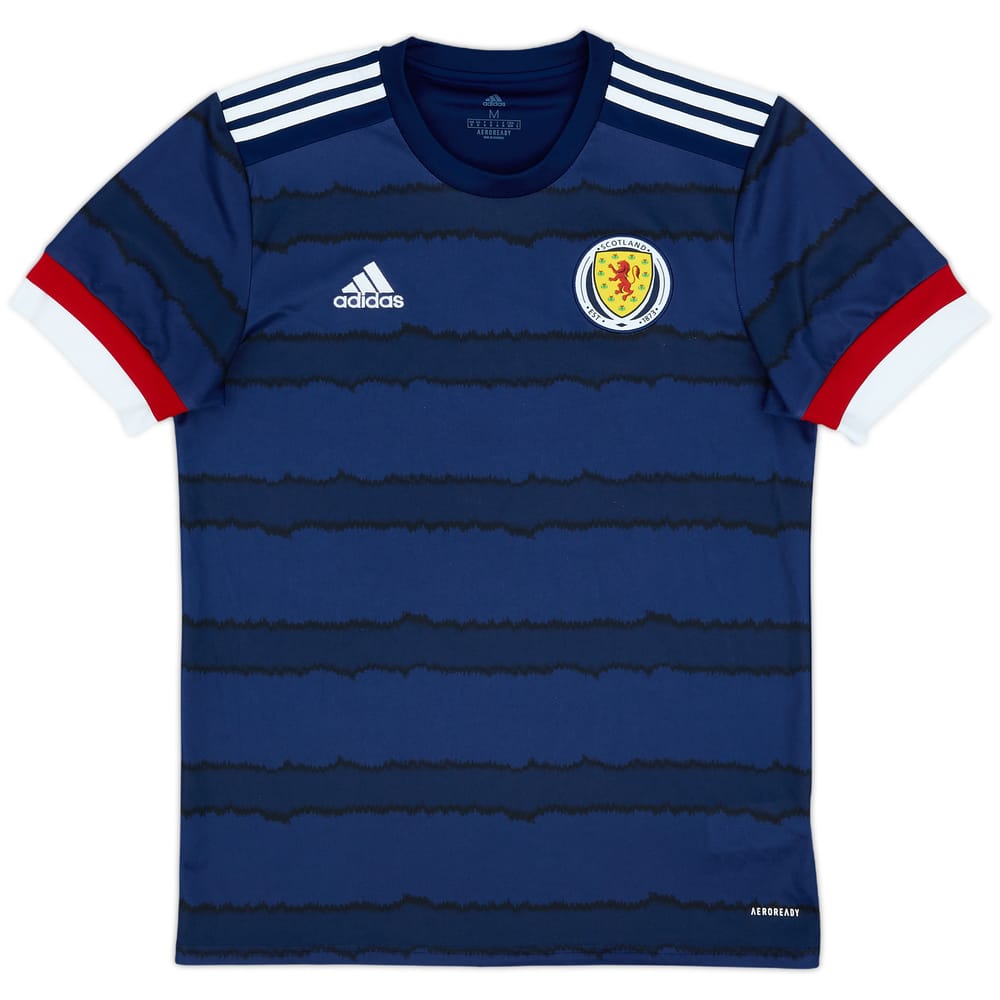 2020-22 Scotland Home Shirt - 10/10 - (M)