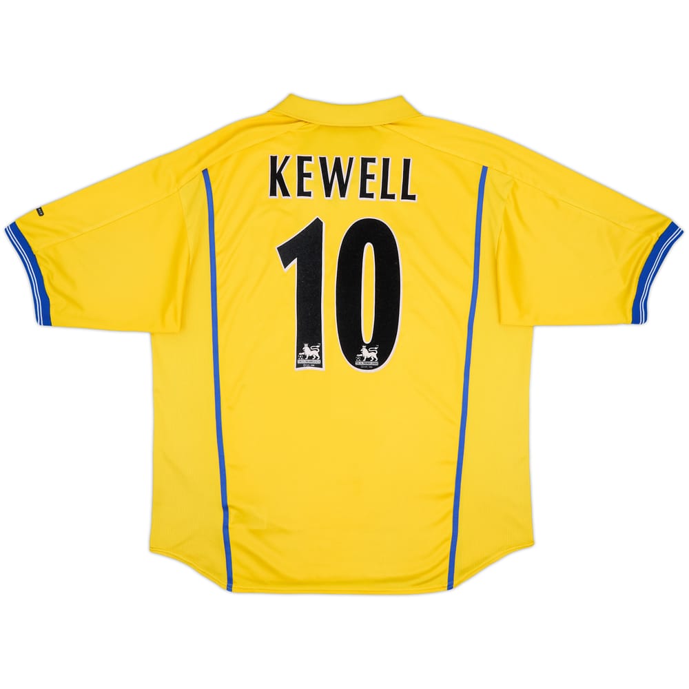 2000-02 Leeds United Away Shirt Kewell #10 - 8/10 - (XL)