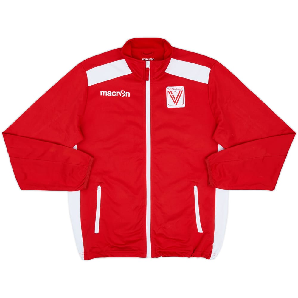 2014-15 Chaqueta de chándal Macron del Vicenza - 9/10 - (M)