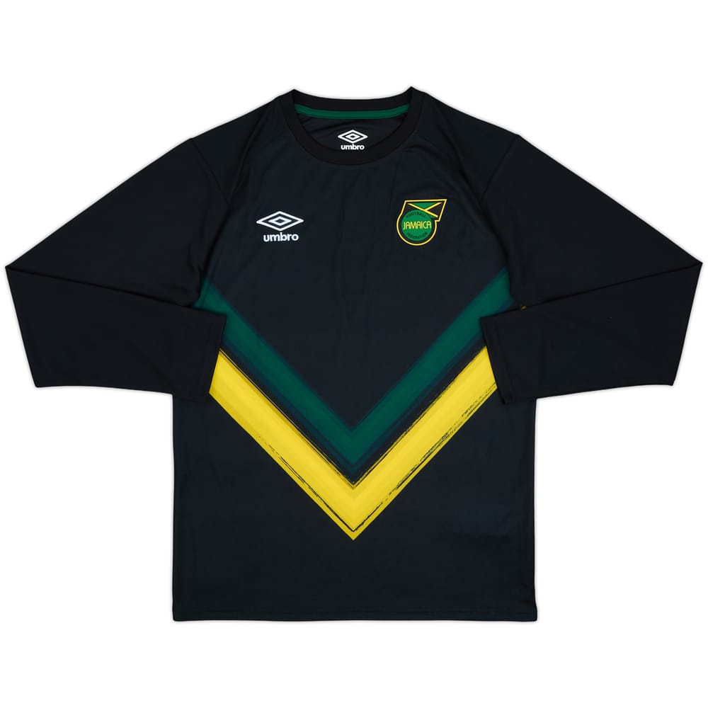 2021-22 Jamaica Umbro Training L/S Shirt - 8/10 - (M)