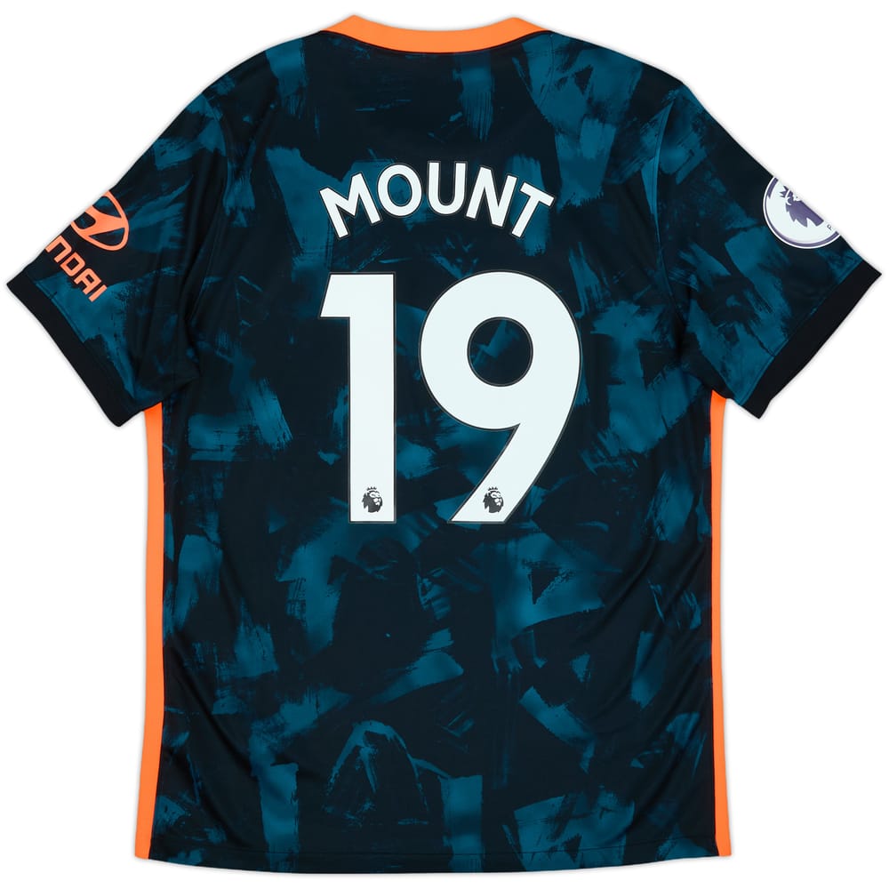 2021-22 Chelsea Third Shirt Mount #19 - 9/10 - (L)