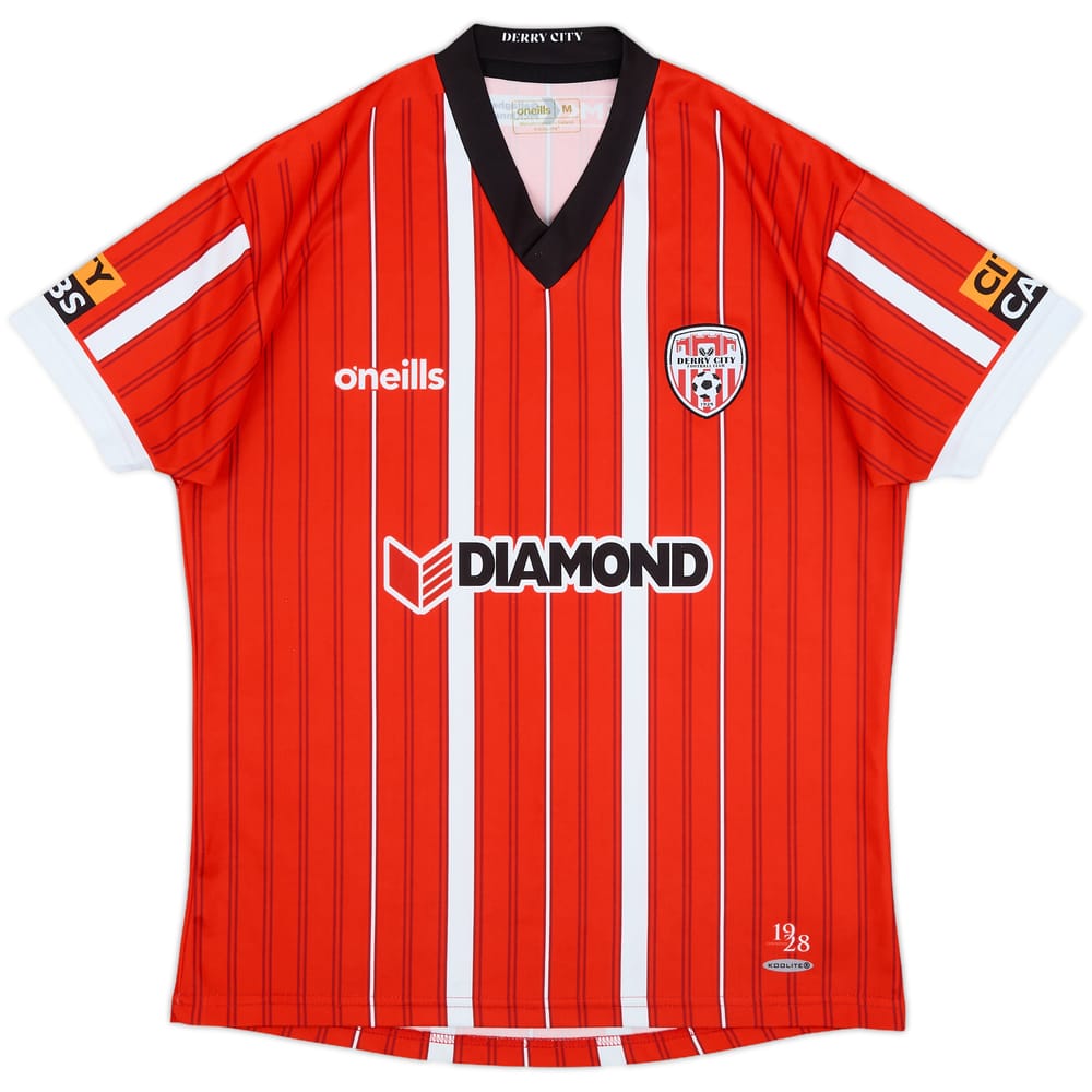 2022-23 Derry City Home Shirt - 9/10 - (M)