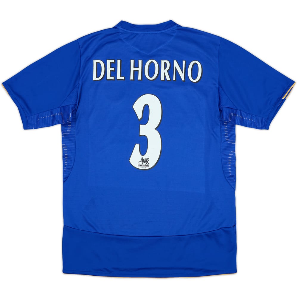 2005-06 Chelsea Centenary Home Shirt Del Horno #3 - 7/10 - (M)
