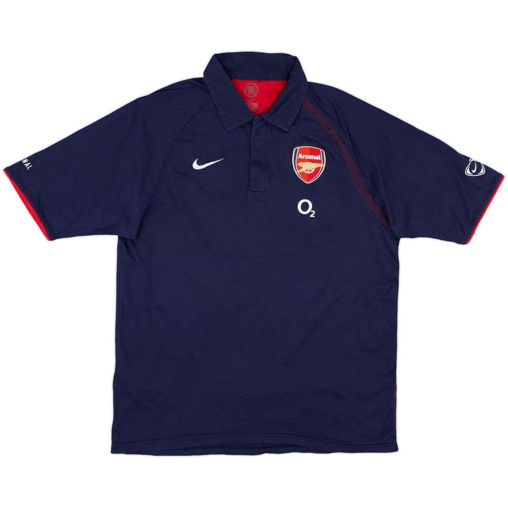 2004-05 Arsenal Nike Polo Shirt - 8/10 - (L)