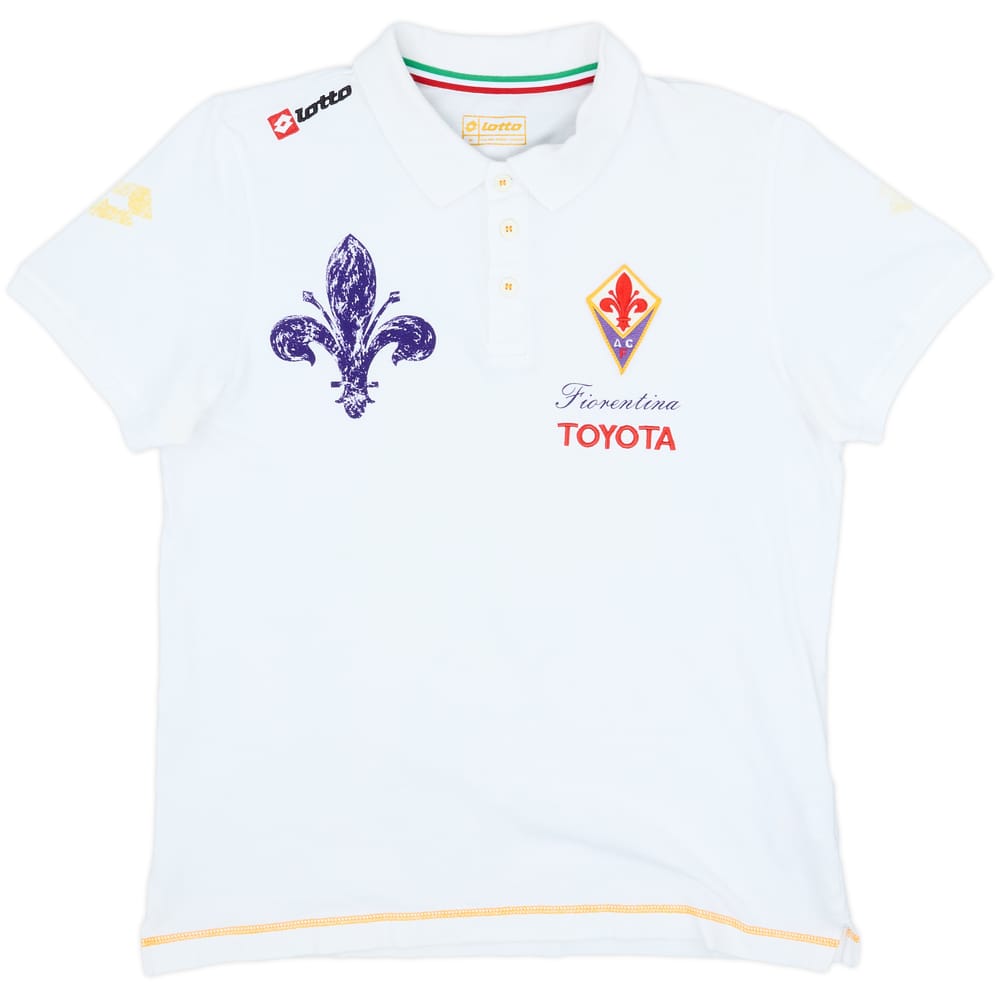 2008-09 Fiorentina Lotto Polo Shirt - 6/10 - (M)