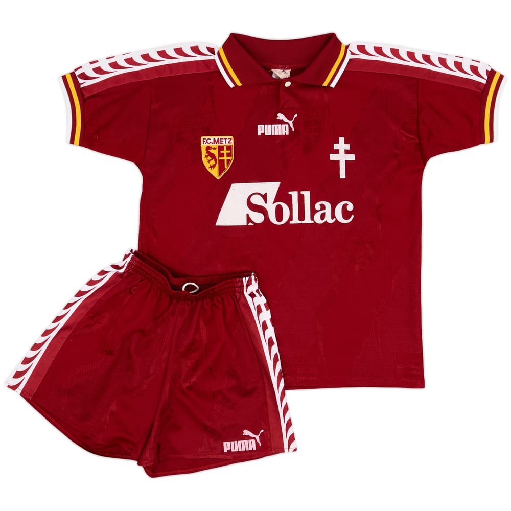 1996-97 Metz Home Shirt & Shorts - 9/10 - (S)