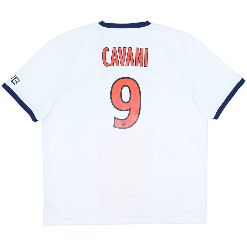 2013-14 Paris Saint-Germain Away Shirt Cavani #9 - 9/10 - (XXL)