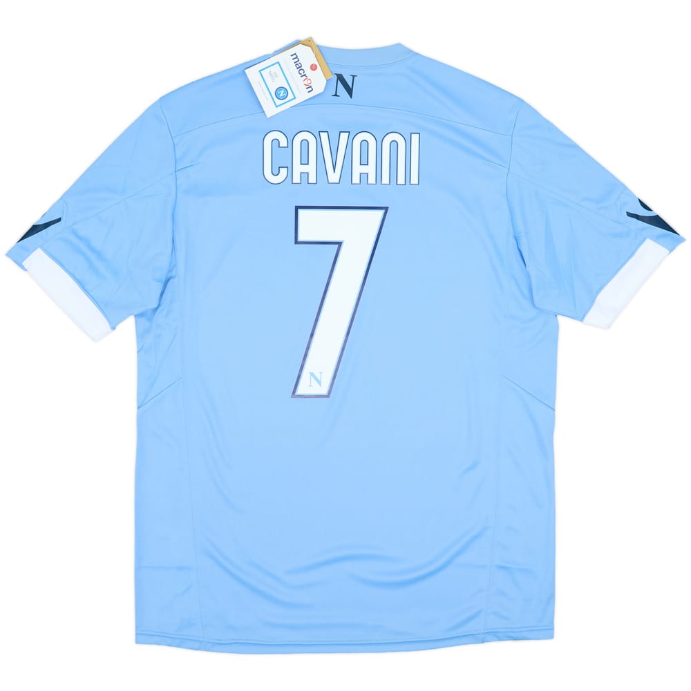2010-11 Napoli Home Shirt Cavani #7 (XL)