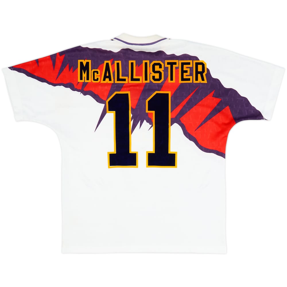 1991-93 Scotland Away Shirt McAllister #11 - 8/10 - (XL)