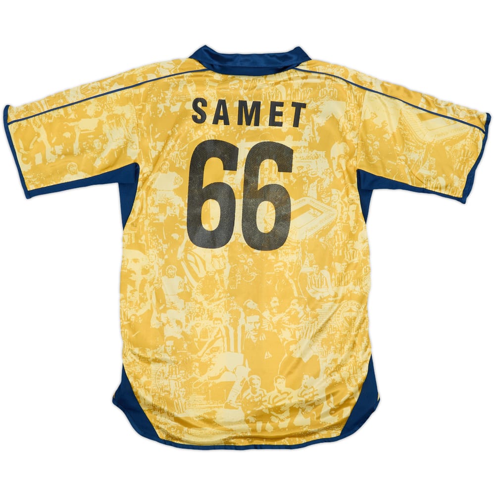 2006-07 Fenerbahce Centenary Away Shirt Samet #66 - 6/10 - (M)