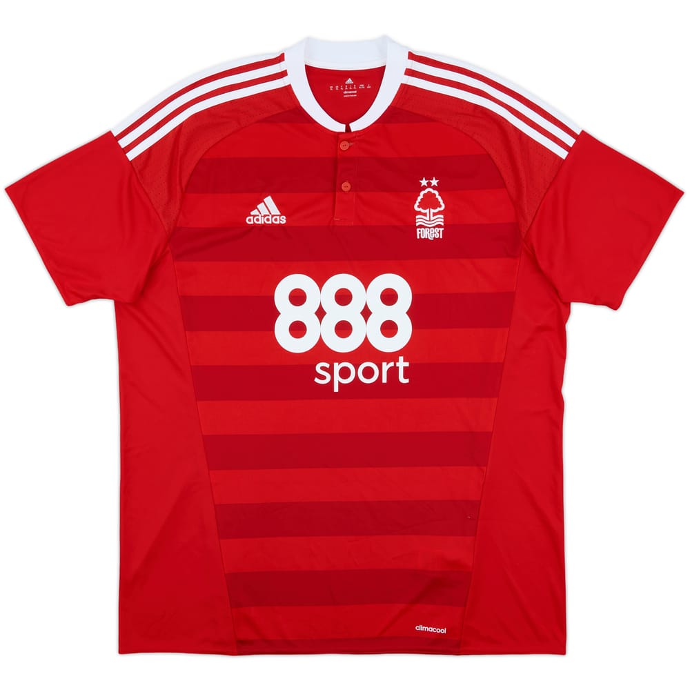 2016-17 Nottingham Forest Home Shirt - 9/10 - (XL)