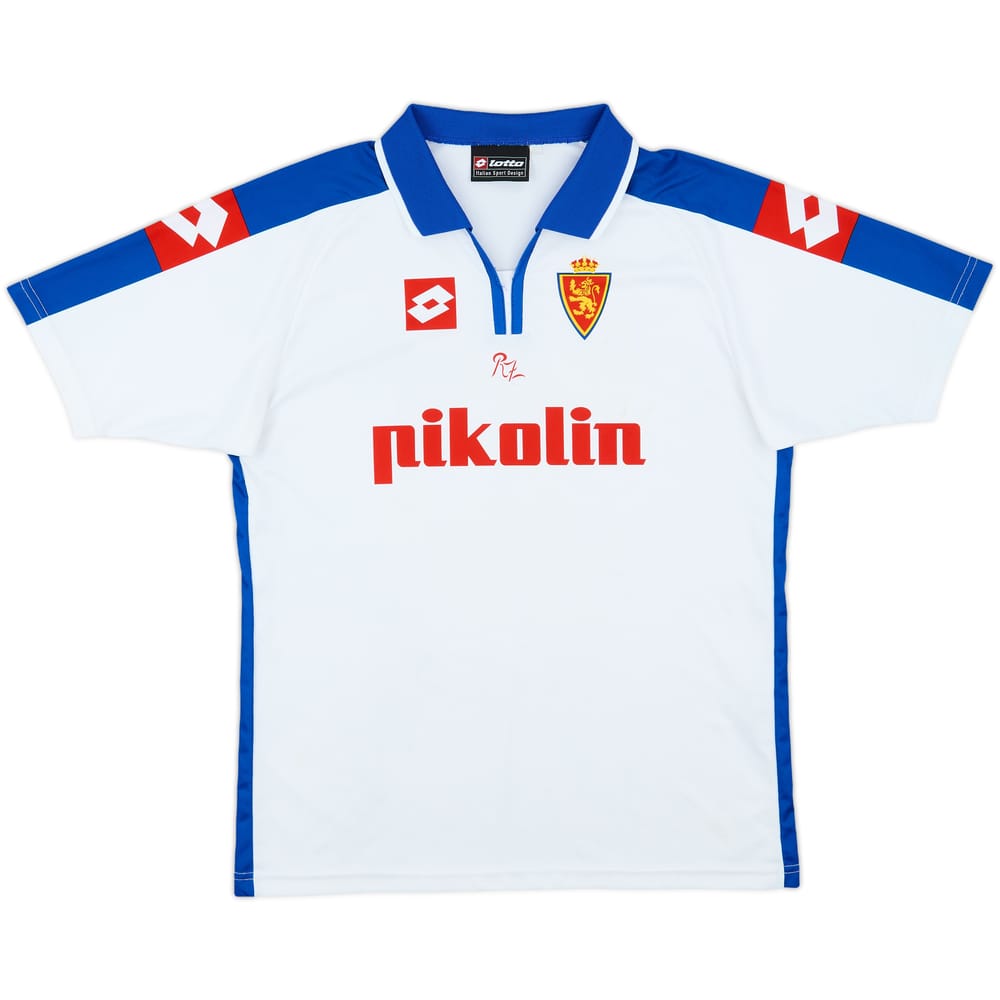 2003-05 Real Zaragoza Home Shirt - 6/10 - (XL.Boys)