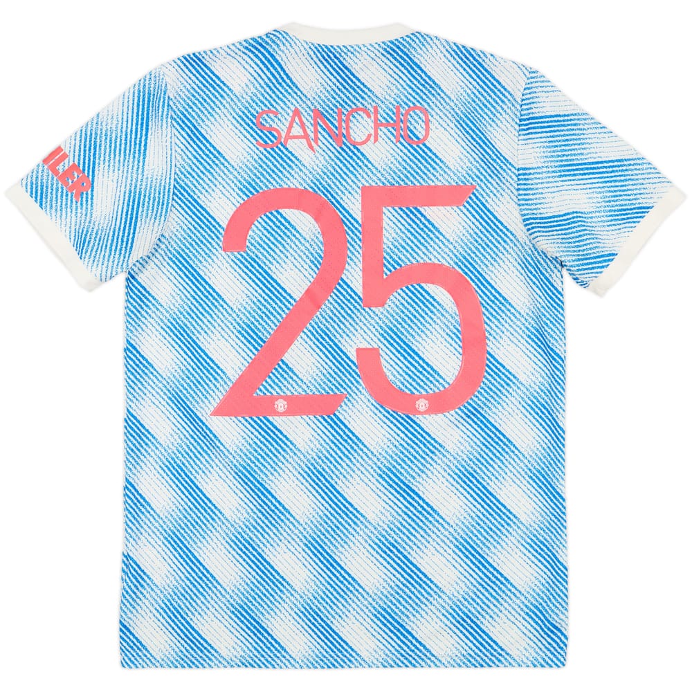 2021-22 Manchester United Away Shirt Sancho #25 - 9/10 - (M)
