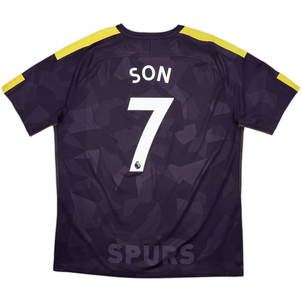 2017-18 Tottenham Away Shirt Son #7 - 8/10 - (XL)