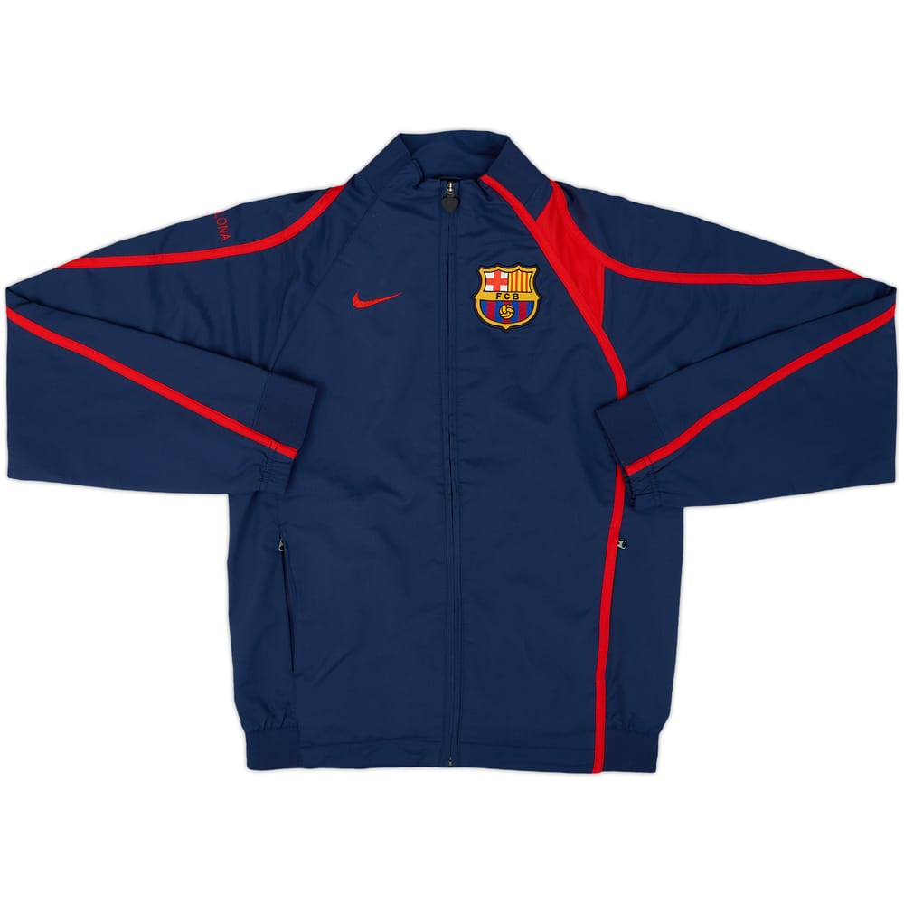 2007-08 Barcelona Nike Track Jacket - 9/10 - (S)